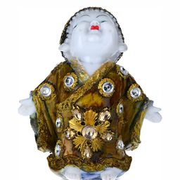 GW CREATIONS Red & White Buddha Idol Showpiece-image-67