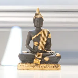 BECKON VENTURE Grey & Gold Toned Religious Idol Showpiece-picture-23