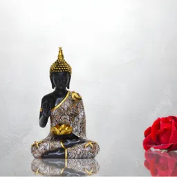 BECKON VENTURE Gold Toned  & Black Showpiece-picture-34