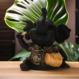 BECKON VENTURE Black & Gold toned Religious Idol Showpiece-picture-9