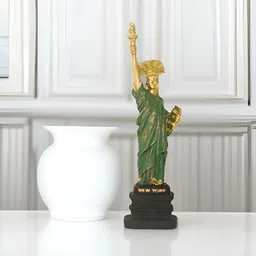 BECKON VENTURE Gold-Toned Statue of Liberty Showpiece-image-16