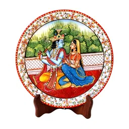 HANDICRAFTS PARADISE Red and Green Marble Showpiece-picture-31