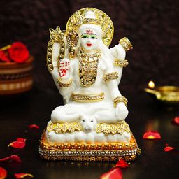 Ekhasa White Religious Idol Showpiece-image-102
