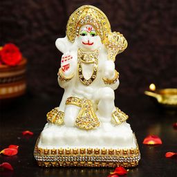 Ekhasa White Religious Idol Showpiece-image-101