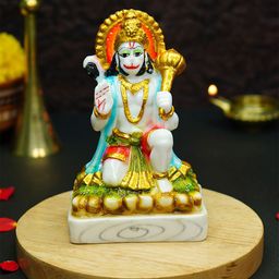 Ekhasa White Religious Idol Showpiece-image-99