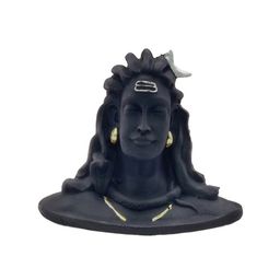 GLOOKS Black & White Adiyogi Shiva Idol Showpiece-image-82