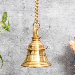 Ascension Golden Wall Hanging Bells Showpiece-image-9