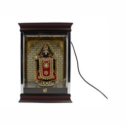 ESVAR STONECRAFT Brown lord venkateswara Idol Showpiece-image-94