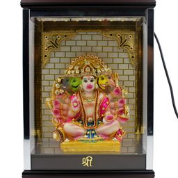 ESVAR STONECRAFT Brown Lord Hanuman Religious Showpiece-image-133