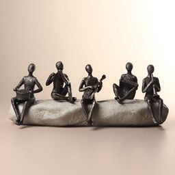 HABERE INDIA Black Figurine Showpiece-47