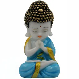 ESVAR STONECRAFT Blue & White Religious Figurine Showpiece-picture-22