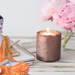 GW CREATIONS Orange Buddha Idol Showpiece-image-57