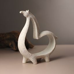 HABERE INDIA White Figurine Showpiece-image-84