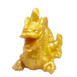 GLOOKS Gold Toned Textured Luck & Success Ornaments Showpiece-image-73