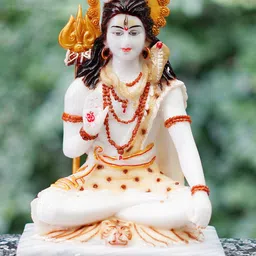 Gallery99 White Lord Shiv Ji Showpiece-image-67