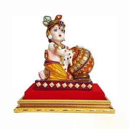 ESVAR STONECRAFT White & Red Religious Figurine Showpiece-picture-19