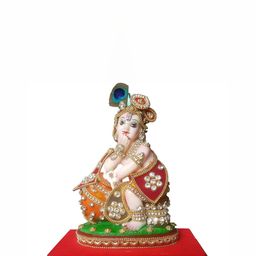 ESVAR STONECRAFT Red & Green Religious Idol Showpiece-image-47