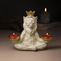 HABERE INDIA White Figurine Showpiece-image-34