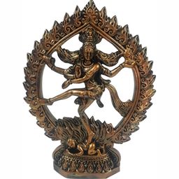 ESVAR STONECRAFT Copper Toned Religious Idol Showpiece-image-46
