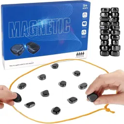 Magnetic Chess Game Stones,Puzzle Strategy Family Game for Kids & Adults-image-75