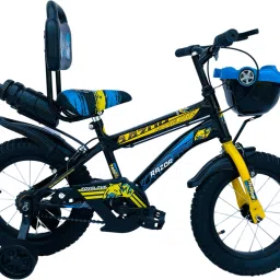 RAZOR 16.240 BUTTERSCOTCH YELLOW TYRE TUBE 90 % FITTED FOR AGE 5 TO 8 YRS 16 T (inch) Road Cycle-image-39