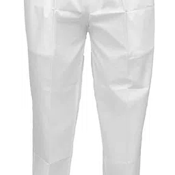 Premium White Cotton Pyjama for Men Elastic Waist, Zip & Pockets | Best Pajama Men Pyjama-13