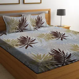 204 TC Cotton Double Printed Fitted (Elastic) Bedsheet-picture-27