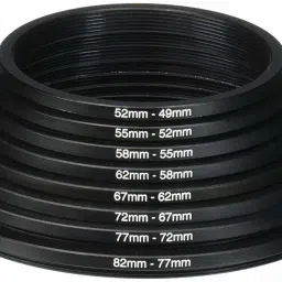 VTS Lens Filter Stepping Down CONVERTION Rings Set 8 Pcs Camera Rig-picture-23