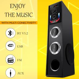 querial Monster Three Dj 104 Music System 70 W Bluetooth Tower Speaker-image-81