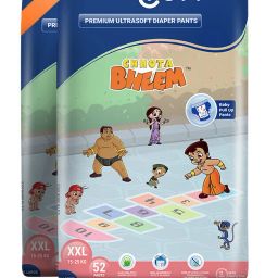 Chota Bheem Baby Diaper Pants With Leakage Protection, High Absorb Technology - XXL-image-40