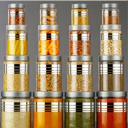 Plastic Grocery Container- 1200 ml, 650 ml, 350 ml, 250 ml-3
