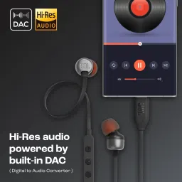 jbl Tune 310C, Hi-Res Audio with DAC , 3-Button EQ , Compatible with USB-C Devices Wired Headset image 4
