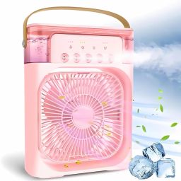 DRUMSTONE Mini Air Cooler with LED Lights, Timer, & 3 Speeds – Ideal for Desk & Office Mini Air Cooler with LED Lights, Timer, & 3 Speeds – Ideal for Desk & Office USB Air Cooler-image-78