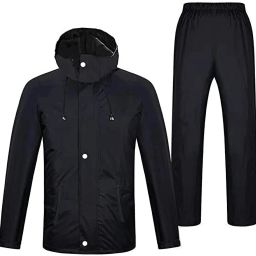 Solid Men Raincoat-image-77