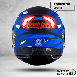headfox N2 Air 7 Smart Bluetooth GPS |Music | Calls | Waterproof | Voice Asst. Winner DV Motorbike Helmet-picture-15