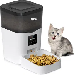 qpets Cat Feeder App Control - Wi-Fi Enabled Smart Cat Food Dispenser Pet Food Dispenser-picture-29
