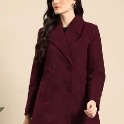 mast & harbour Polyester Coat For Women-picture-31
