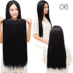 HAIR Straight BLACK Hair Extension-image-53