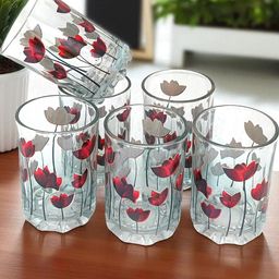 crockware (Pack of 6) CRKWR_6PCS_gls_Florist-07/2_HH39 Glass Water/Juice Glass-picture-2