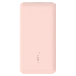 belkin Boost Charge 10000 mAh 15W Power Bank (1 Type C & 2 Type A Ports, LED Charging Indicator, Rose Gold)-93