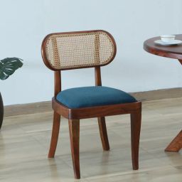 woodsworth from pepperfry Brookwood Sheesham Wood Dining Chair In Scratch Resistant Provincial Teak Finish-picture-19