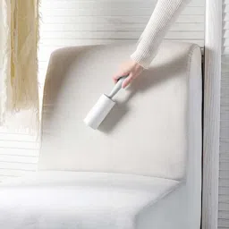 house of quirk Lint Rollers Brush Reusable Sticky Picker Cleaner Roller Pet Hair Lint Roller 10cm Sheet Set of 3 Lint Roller image 4