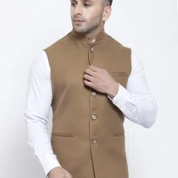 Solid Men Waistcoat-image-5