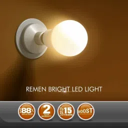 remen 5 W Basic Standard B22 LED Bulb image 4