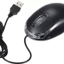 rssh creation Mouse USB optical wired Mouse for Laptop, Mouse for Computer, Mouse Wired Ambidextrous OpticalGaming Mouse-15