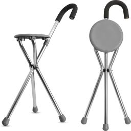 Premium Seat For Adults Walking Stick-image-77