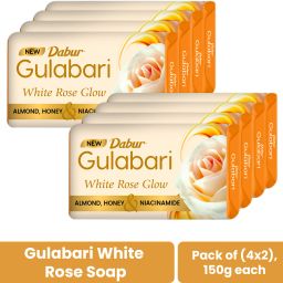 Gulabari White Rose Soap|Bathing Moisturizing Soap for Soft, Glowing Skin & Body-25