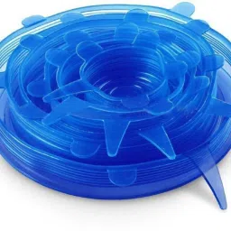 Stretchable silicon lids 2.6 inch, 3.8 inch, 4.5 inch, 5.7 inch, 6.5 inch, 8.3 inch Lid Set-11