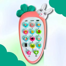 Cordless Feature Rabbit Mobile Phone Toy Mobile Phone for Kids Phone Musical Toy-12