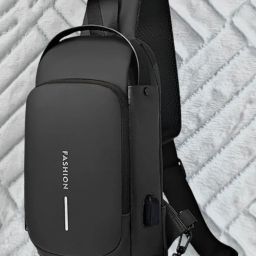 ProArch WomenBuzz Crossbody Massenger Bag Shoulder Strap With with Lock USB Charging Waist bag-image-97